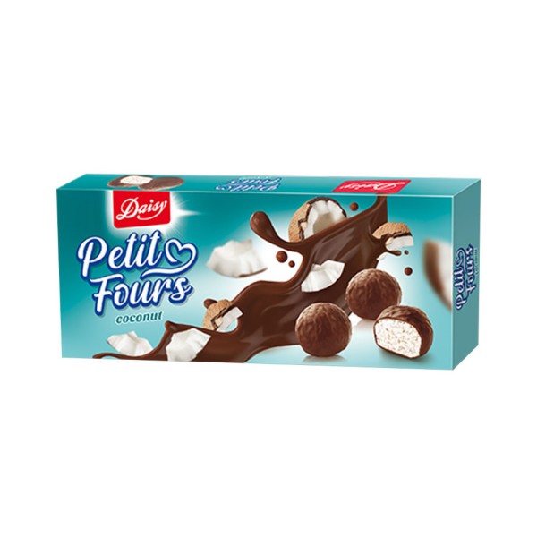 Petitfours Kokosnuss